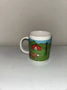 Cow Farm Countryside Windmill Barn Coffee Cup Mug 2000 - Picture 1 of 9
