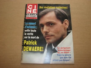 *** Ciné Revue *** 1982 n° 47 du 18/11 - Mort Patrick Dewaere / Steven Spielberg - Picture 1 of 1