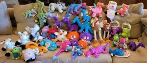 goDog Plush Dog Toys -37 Choices - Dragons-Gators-Checkers-Furballz-Dinos-Silent - Picture 1 of 40