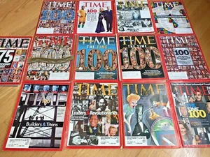 13 TIME 100 Magazines 1998/ 1999/ 2004/ 2005/ 2006/ 2008  2009/2010 /2011/ 2012 - Picture 1 of 12