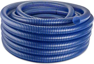 Poppstar PVC Saugschlauch 1 1/4" Spiralschlauch 15m Wasserschlauch ID/AD 32/40mm - Bild 1 von 5
