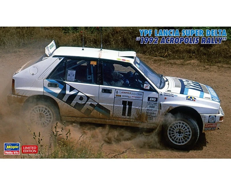 Hasegawa YPF Lancia Super Delta "1992 Acropolis Rally" 1:24 20685 modellismo - Immagine 1 di 1