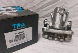 TRQ New Rear Disc Brake Caliper with Bracket & Hardware LH for Honda Acura - Picture 1 of 3