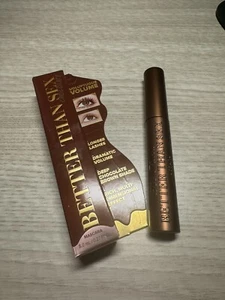 New In Box Too Faced Better Than Sex Chocolate Mascara - 0.27 Ounce Full Size
