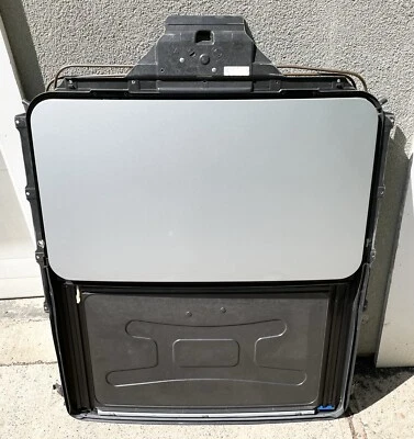 Marco techo corredizo deslizante completo 95-99 OEM BMW E36 318ti 54128206385 titanio plateado Foto 1 de 4