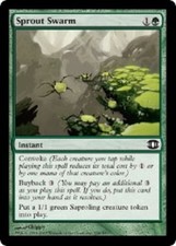 Sprout Swarm x4 (3NM+1DMG) Magic the Gathering MTG Future Sight, # 138