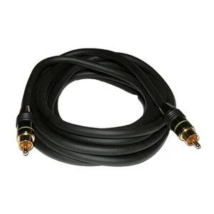 *CAJA ABIERTA* Cable coaxial digital de 12 pies, conectores RCA para DVD, HDTV, DirectTV - Imagen 1 de 5