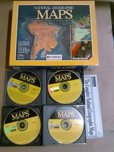 National Geographic Maps: The Complete Collection 8 CD-ROM Set 2001 mars earth - Picture 1 of 5