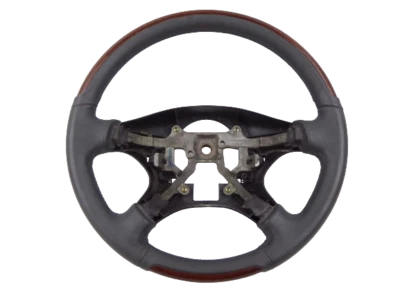 Mitsubishi Carisma Galant Space Star 4-Speichen Lenkrad Holzlenkrad Lederlenkrad - Bild 1 von 4
