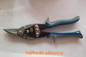 Halfords 10" Tin Snips shears Right Left Straight Cut Tin/Metal sheet Advanced - Picture 1 of 4
