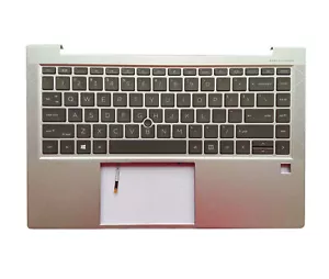 New Palmrest w/ Backlit Keyboard For HP Elitebook 840 G7 745 G8 M07090-001 - Afbeelding 1 van 3