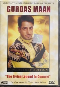 Gurdas Maan The Living Legend In Concert - Bhangra Music DVD - Picture 1 of 2