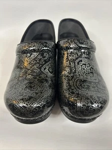 Dankso Damen Metallic Marmor Tintenmuster Profi Clog Größe 40 EU US 9,5-10 - Bild 1 von 9