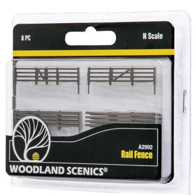 Woodland Scenics A2992 Rail Fence - N Scale - Image 1 of 4