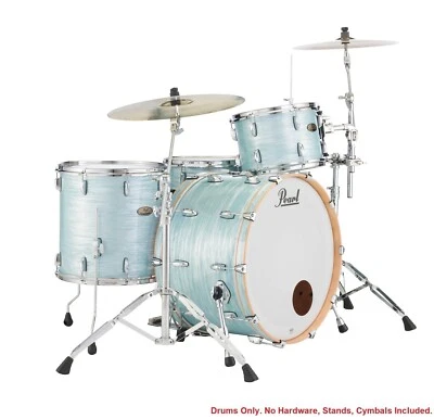 Pearl Session Studio Select Ice Blue Oyster 24/13/16 Drums Shells Pack | Dealer - Image 1 of 4
