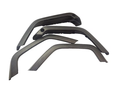 Crown Jeep Wrangler JK 07-18 Front Rear Smooth Fender Flare Set of 4 New 5KCK - Imagem 1 de 4