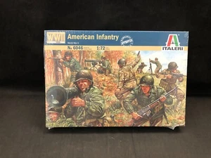 Italeri American Infantry World War II - 1:72 Scale Plastic Model Kit 6046 - Picture 1 of 7
