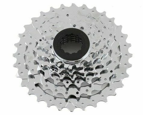 SRAM Bicycle Gearing PG 730 7 Speed 12-32T Cassette MTB Road - Silver - Image 1 of 1