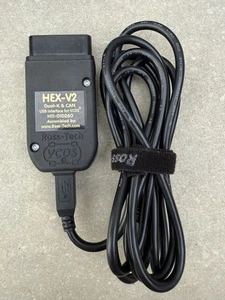 Ross-Tech VCDS HEX-V2 Genuine Fault Code Reader VAG-COM - 6 VINs remaining - Picture 1 of 3