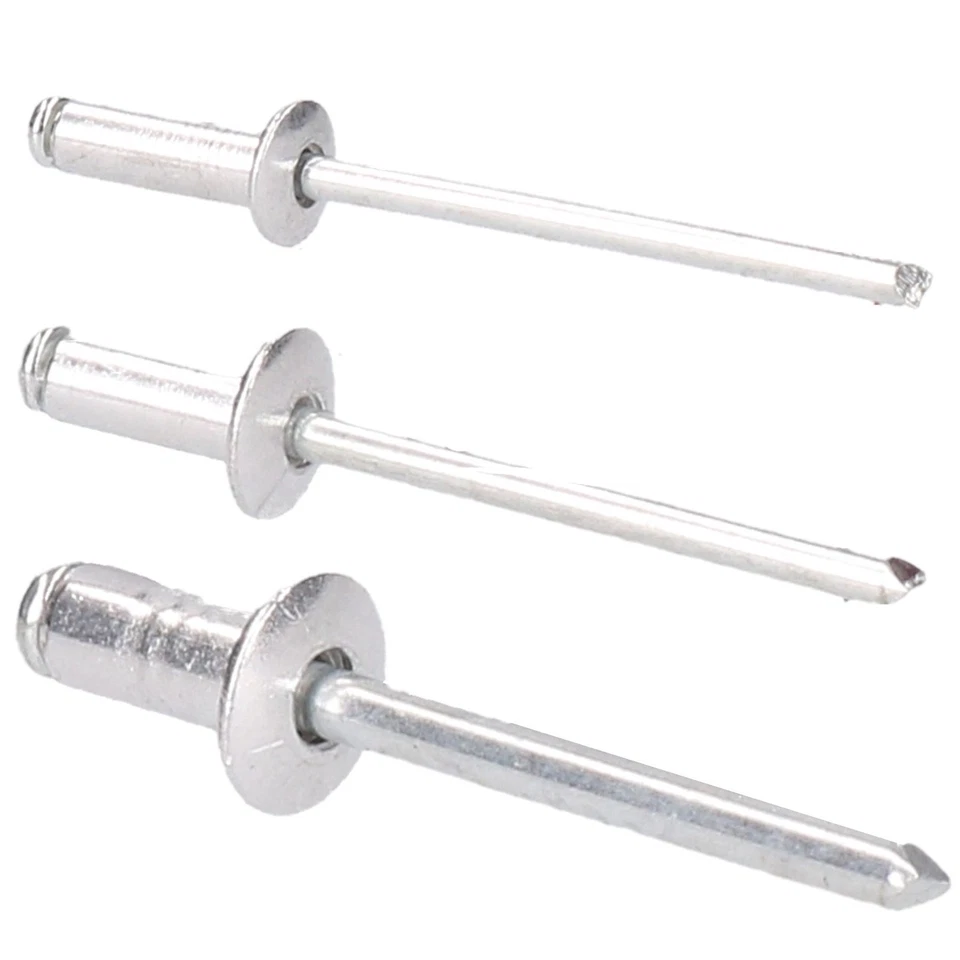 Metric Aluminium Blind Pop Pot Rivets Set Fastener Fastening - Photo 1/1