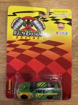 #97 John Deere Ford Diecast Car 1/64 NASCAR 2000 White Knuckle Racing NIB - Image 1 of 2