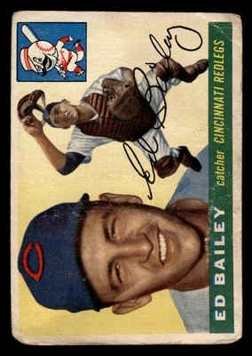 1955 Topps #69 Ed Bailey - VG-VGEX *TedsCardShack* - Image 1 of 2