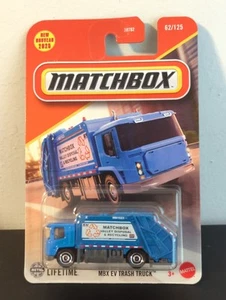 Matchbox MBX EV Trash Truck Blue #62 Basic Mainline 2025  - Picture 1 of 1