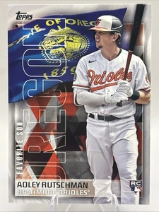 2023 Topps Series 2 ADLEY RUTSCHMAN Favorite Sons RC #FS-19 Orioles - Picture 1 of 2