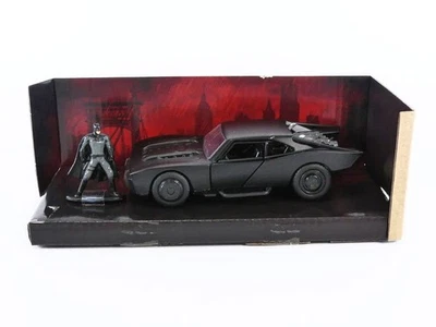 Jada Toys Hollywood Rides 2022 Batmobile W/Batman FIG 1/32 Vehicle B (US IMPORT) - Image 1 of 4