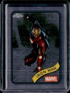 2025 Topps Chrome Marvel #1 Iron Man Base Card (56G) - Picture 1 of 2