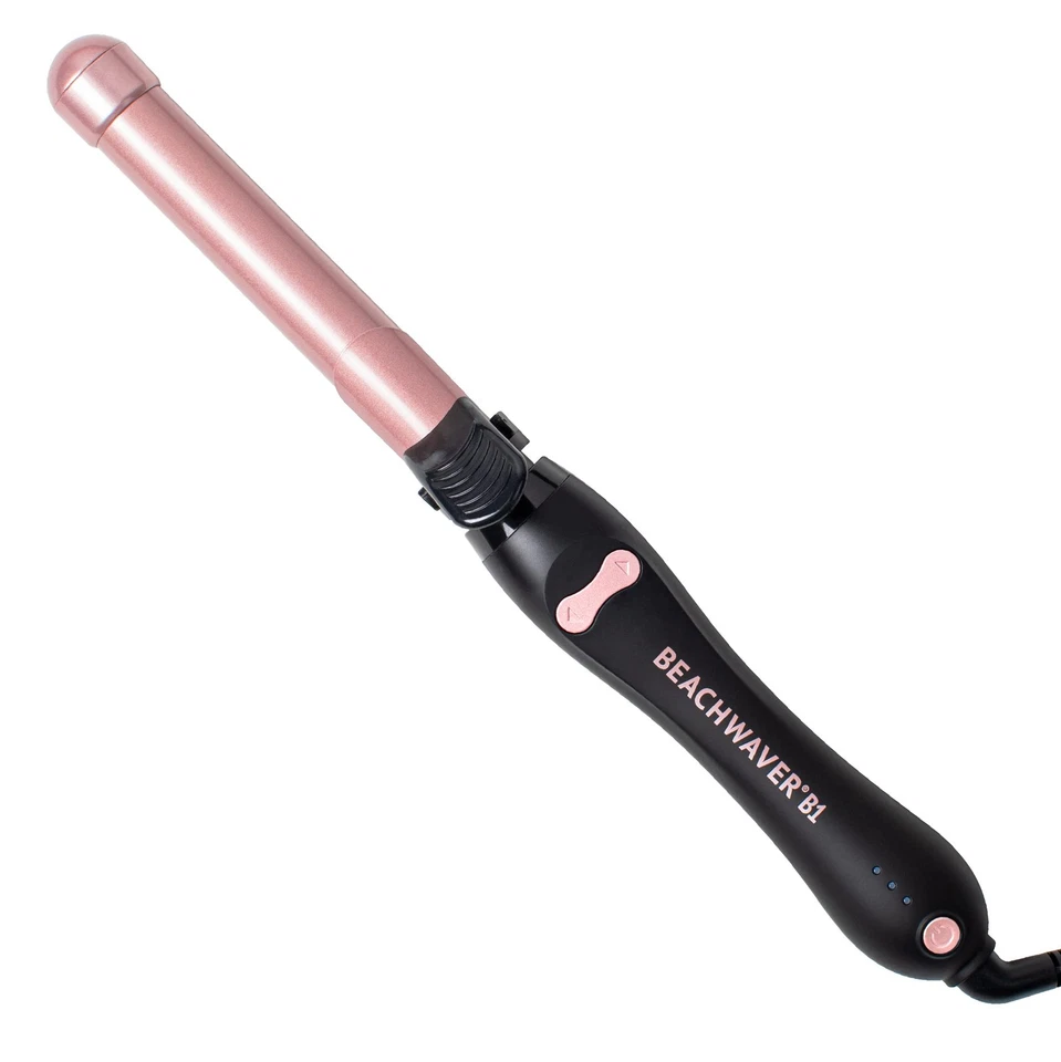 Beachwaver B1 Midnight RoseLimited Edition Rotating Curling Iron - Black/Rose Gold