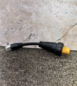 Simrad 000-11246-001 5-Pin Yellow to RJ45 Transducer Adapter Cable 21253 Box1 - Bild 1 von 3