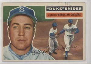 1956 Topps Duke Snider (Gray Back) #150 HOF - Picture 1 of 4