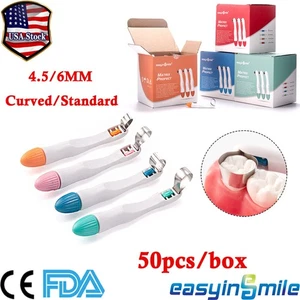 Dental Pro Matrix Bands Sectional Contoured Curve Matrices Molar Bands 50Pc Adju - Picture 1 of 16