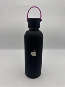 Apple Logo Employee 2025 Eat Well Challenge 17oz Black/Purple Water Bottle - Picture 1 of 5