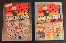 Full set of 2 x Look In DANGER MOUSE Annuals - Hardcover UK exclusive books HTF