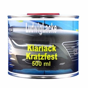 Vernis transparent 0,5 litre MS vernis transparent pour peinture automobile traiter avec pistolet à peinture - Photo 1/1
