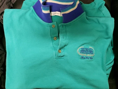 Vintage Nestle Arnold Palmer Invitational Golf Polo Shirt Haley Bay Hill Large L Cover