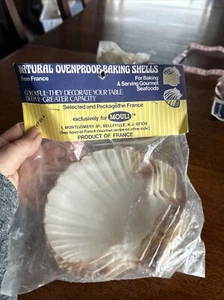 Natural Baking  Sea Shells - Set of 4 - Picture 1 of 9