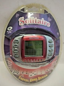 New Sakar Travel Game Series SOLITAIRE Electronic Handheld Game 95029 Sealed - Picture 1 of 6
