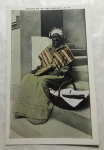 Praline Seller, New Orleans, Louisiana. Postcard (Y2) - Picture 1 of 2