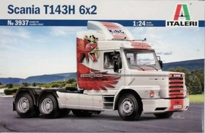 ITALERI 1:24 KIT TRUCK CAMION SCANIA T143H  6x2   LUNGHEZZA 31,3 cm   ART 3937 - Foto 1 di 1
