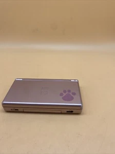 Nintendo DS Lite Nintendogs Edition Paw Print Pink Rose Gold (READ) - Picture 1 of 15