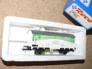 Vagón de cerveza K23 Roco 48045 Gambrinus Brauerei CSD A/c CA como nuevo - Imagen 1 de 4