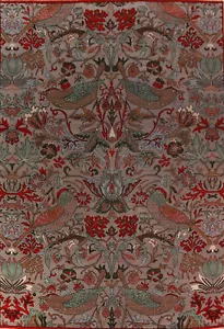 Unique Zeigler Animal Pictorial Living Room Rug Hand-Knotted Wool 10x14 ft - Picture 1 of 19