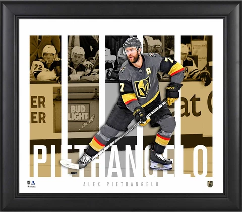 Alex Pietrangelo Las Vegas Golden Knights Framed 15" x 17" Player Panel Collage Cover