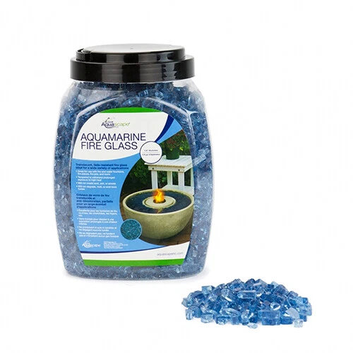 Vidrio de fuego aguamarina Aquascape Foto 1 de 1