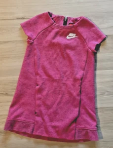 NIKE Girls Athletic Size 5 Pink Dress with Pockets 4-5Yrs Excellent Condition - Picture 1 of 7