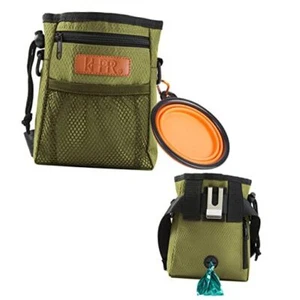 Dog Treat Training Pouch Easily Carries Pet Toys Kibble, Treats army green - Picture 1 of 7