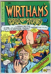 Dr. Wirtham's Comix & Stories #4 1979 primera impresión cómic subterráneo GREG IRONS - Imagen 1 de 2